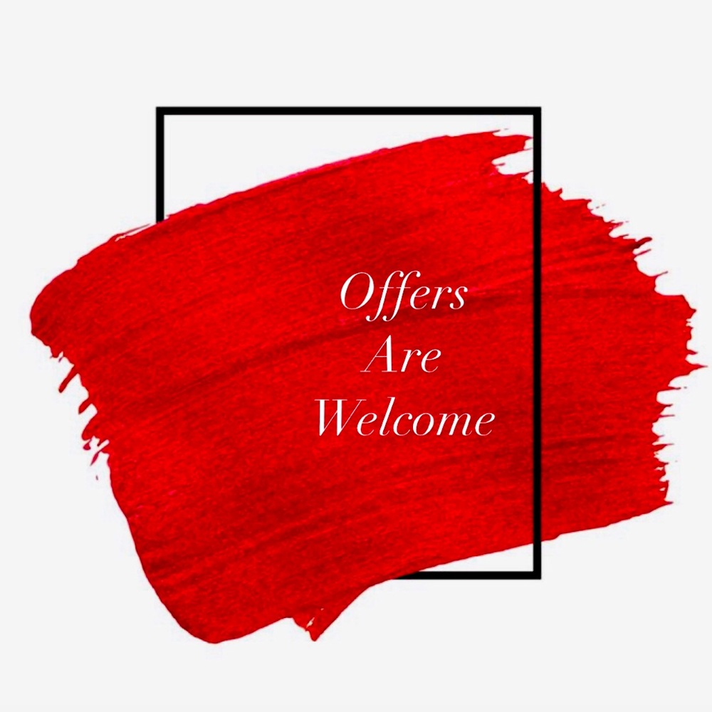 Offers are welcome!! ❤️